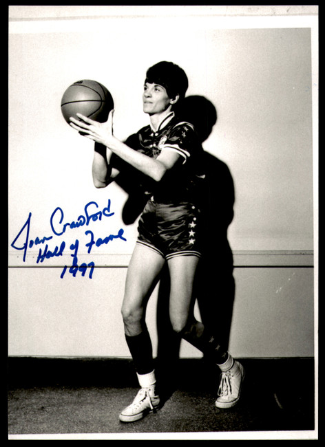 Joan Crawford Autographed 5x7 Photo "Hall of Fame 1997" SKU #252351
