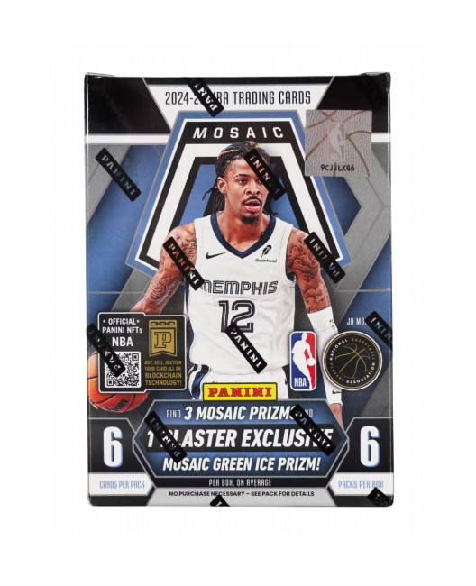 2024/25 Panini Mosaic Basketball Hobby Blaster Box Stock #252369
