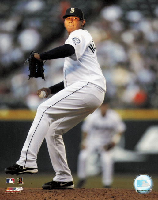 Unsigned Felix Hernandez 8x10 Photo #1 (Autograph Ticket Required)