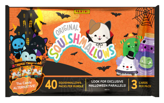 Squishmallows Halloween Retail Box (Panini 2025) Stock #253371 Squishmallows Halloween Retail Box (Panini 2025) Stock #253371