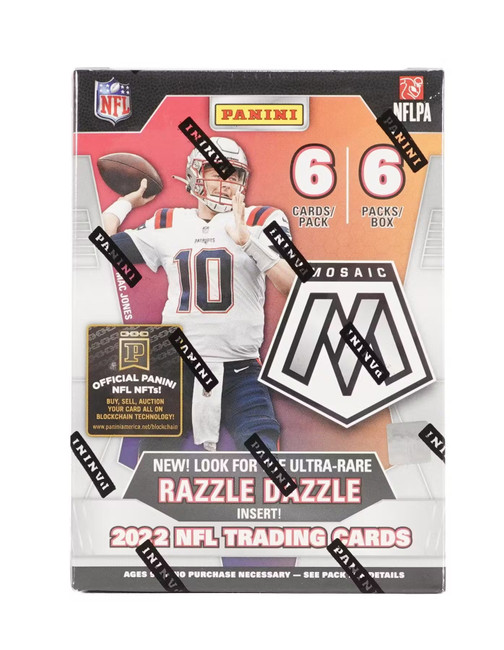 2022 Panini Mosaic Football Blaster Box Stock #253516