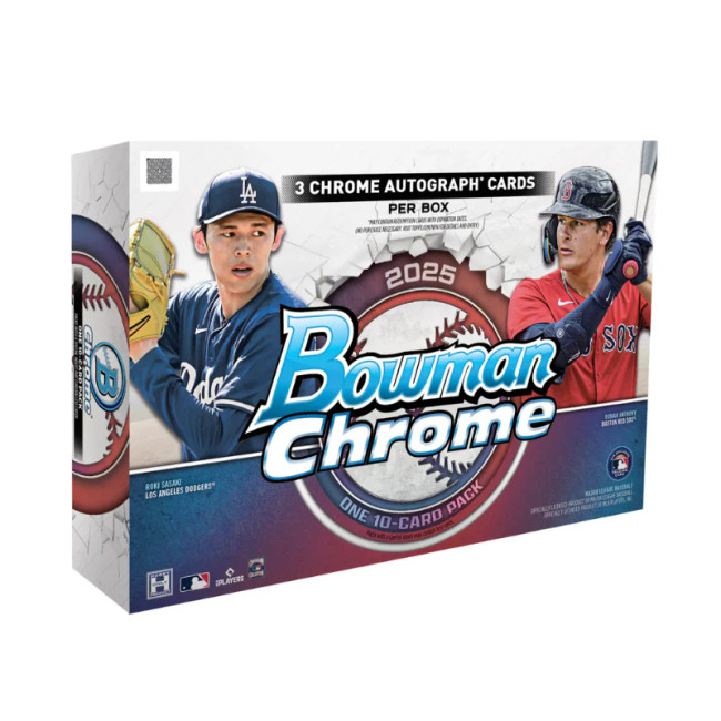 2025 Bowman Chrome Baseball Breakers Delight Box Stock #253489