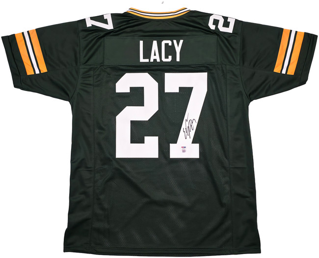 Green Bay Packers Eddie Lacy Autographed Green Jersey PSA/DNA Stock #253481