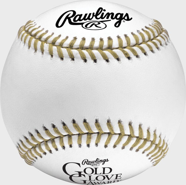 Unsigned Official Rawlings Gold Glove Logo MLB Baseball Stock #253246