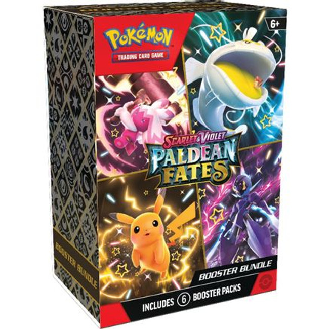 Pokemon Scarlet & Violet Paldean Fates Booster Bundle Stock #253641