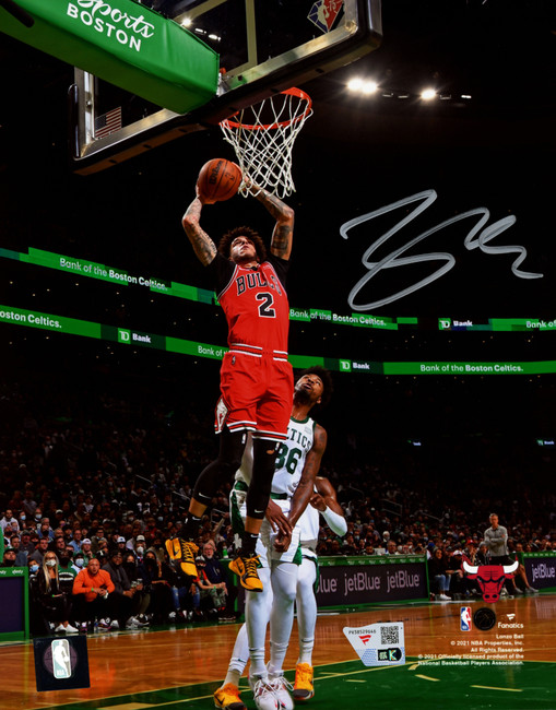 Lonzo Ball Autographed 8x10 Photo Chicago Bulls Fanatics Holo Stock #253923 Lonzo Ball Autographed 8x10 Photo Chicago Bulls Fanatics Holo Stock #253923