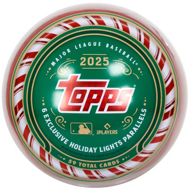 2025 Topps Holiday Baseball Tin Stock #255483
