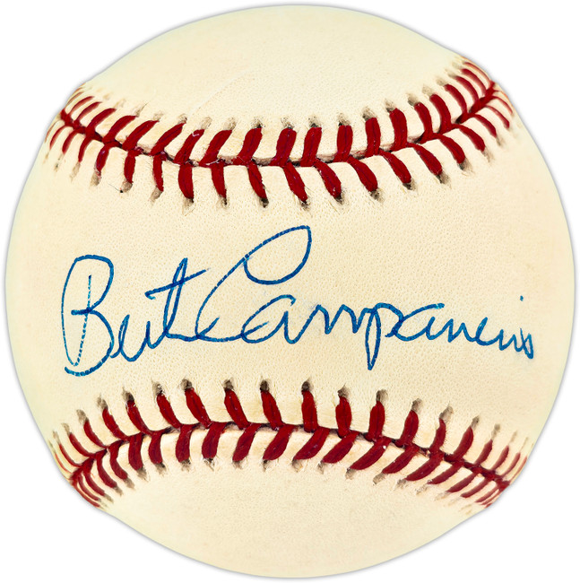 Bert Campaneris Autographed Official AL Baseball Oakland A's Beckett BAS QR #BU87281