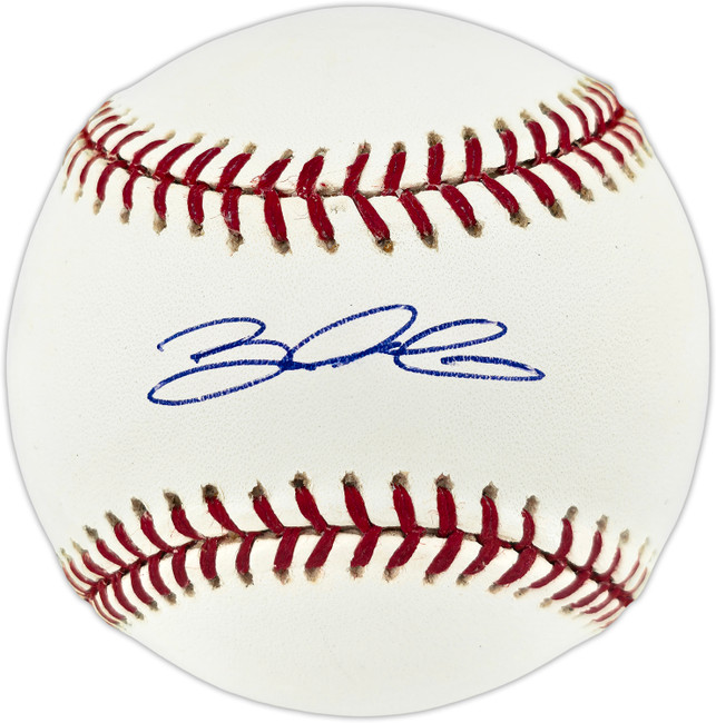 Brian Anderson Autographed Official MLB Baseball Chicago White Sox Beckett BAS QR #BU86870