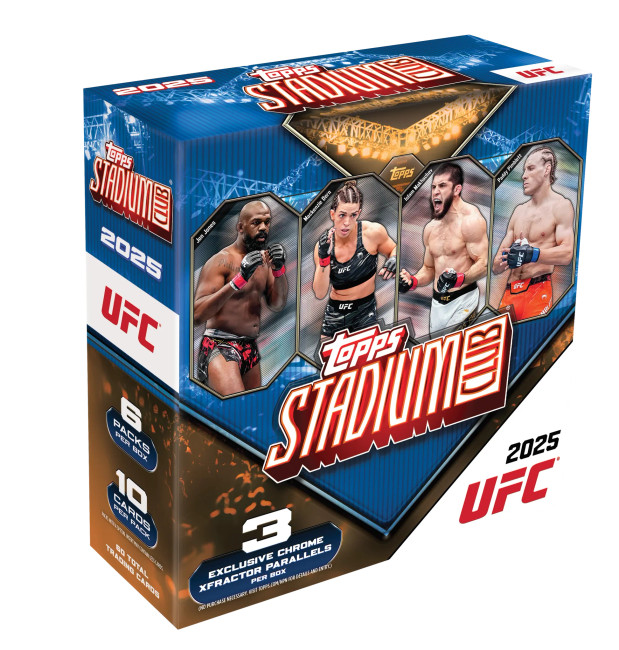2025 Topps Stadium Club UFC Mega Box Stock #257996