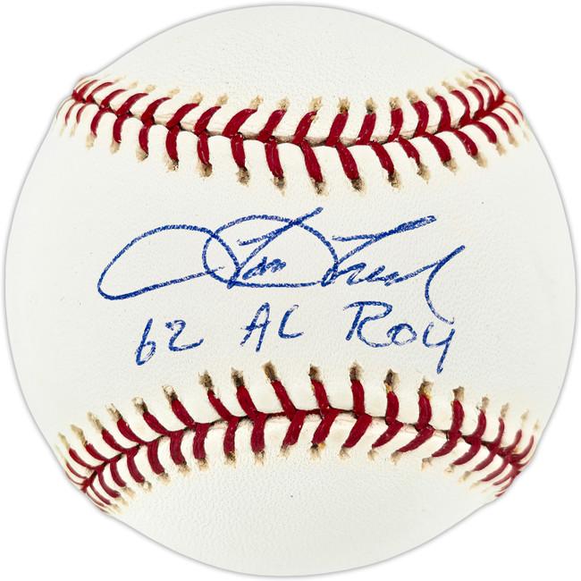 Tom Tresh Autographed Official MLB Baseball New York Yankees "62 AL ROY" TriStar Holo #6112261