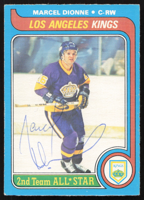 Marcel Dionne Autographed 1979-80 O-Pee-Chee Card #160 Los Angeles Kings SKU #258872