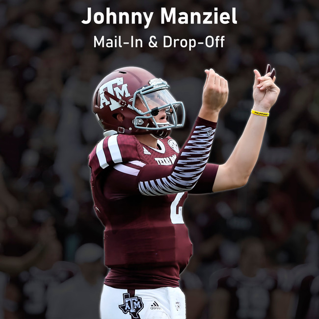 Johnny Manziel - Mail-In & Drop-Off Orders