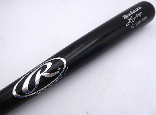Joey Cora Autographed Rawlings Big Stick Bat Seattle Mariners MCS Holo #87592