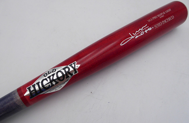 Juan Soto Autographed Old Hickory Game Model Bat New York Mets MLB Holo #JD780052