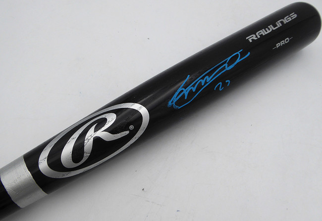 Vladimir Guerrero Jr. Autographed Rawlings Bat Toronto Blue Jays Beckett BAS #BB79565