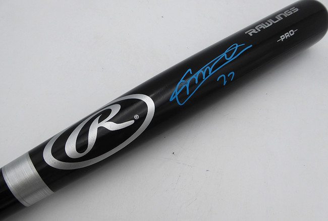 Vladimir Guerrero Jr. Autographed Rawlings Bat Toronto Blue Jays Beckett BAS #BB79436