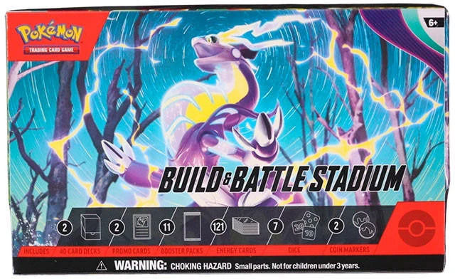 Pokemon Scarlet & Violet Build & Battle Stadium Box