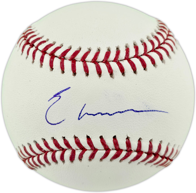 Elly De La Cruz Autographed Official MLB Baseball Cincinnati Reds (Smudged) Beckett BAS Witness #1W820258