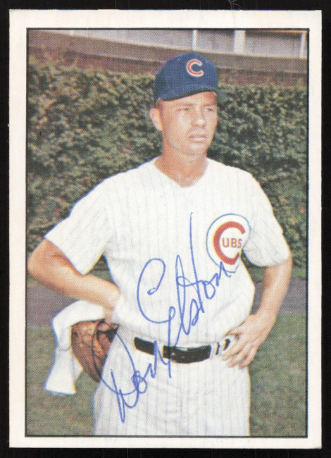 Don Elston Autographed 1978 TCMA Card #143 Chicago Cubs SKU #264547