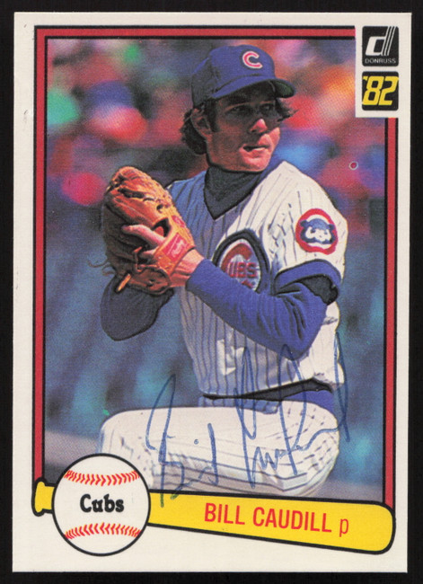 Bill Caudill Autographed 1982 Donruss Card #426 Chicago Cubs SKU #264863