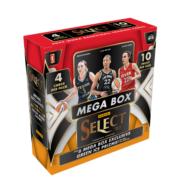 2025 Panini Select WNBA Basketball Hobby Mega Box