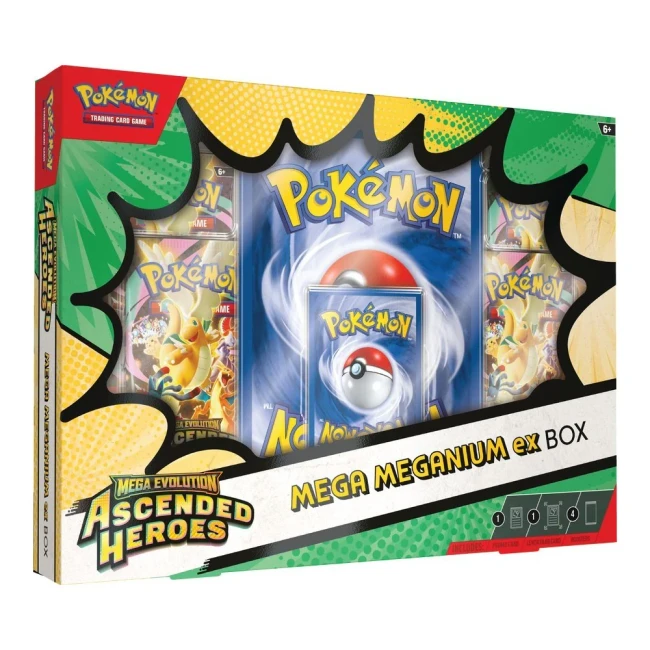 Pokemon Mega Evolution ME2.5 Ascended Heroes Mega ex Box