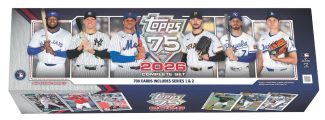 2026 Topps Baseball Factory Complete Set Box
