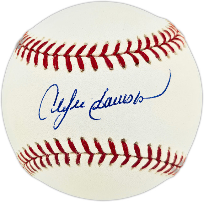Andre Dawson Autographed Official MLB Baseball Montreal Expos, Chicago Cubs Beckett BAS QR #BX67632