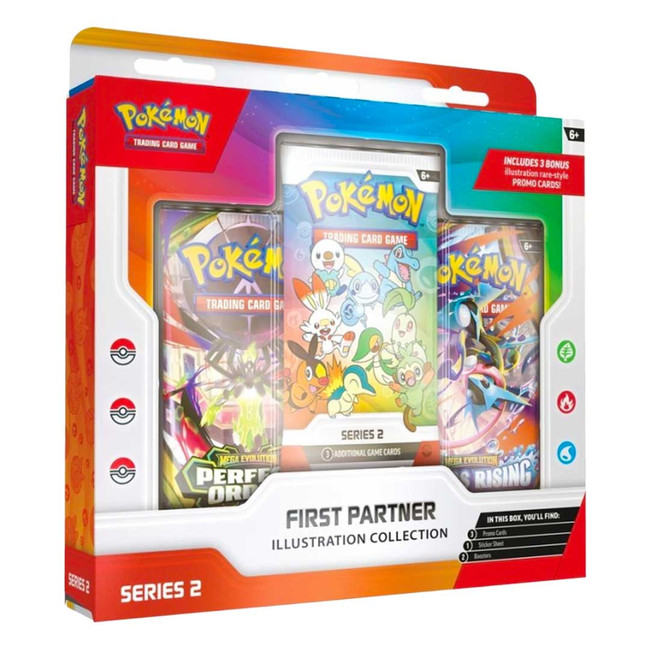 Pokemon Series 2 First Partner Illustration Collection Box