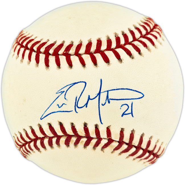 Eric Milton Autographed Official MLB Baseball Minnesota Twins & Cincinnati Reds SKU #266693