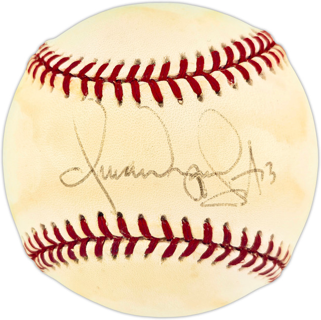 Omar Vizquel Autographed Official AL Baseball Cleveland Indians SKU #266816