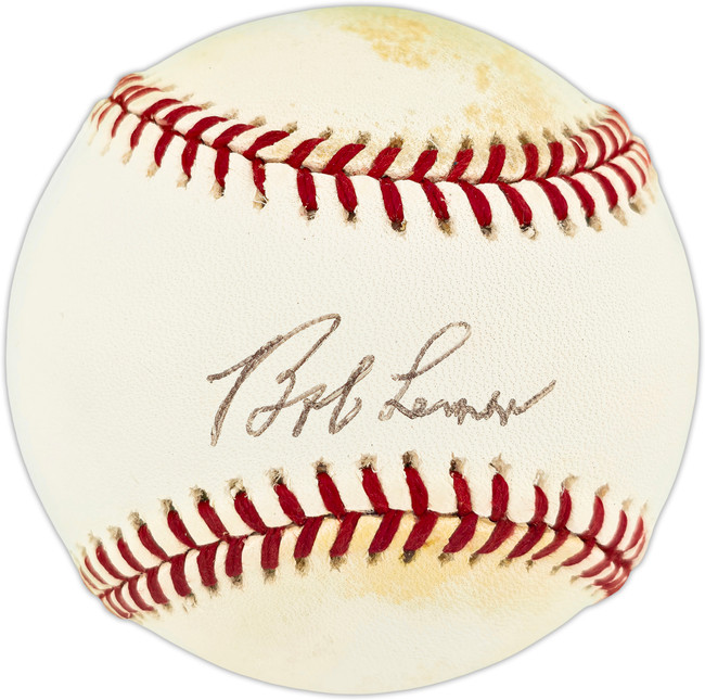 Bob Lemon Autographed Official AL Baseball Cleveland Indians SKU #266818