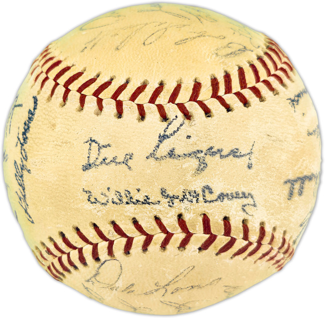 Unsigned 1960 San Francisco Giants Facsimile Stamped Baseball SKU #266714