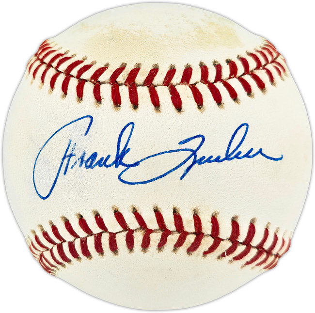Frank Quilici Autographed Official AL Baseball Minnesota Twins (Smudged) SKU #266696
