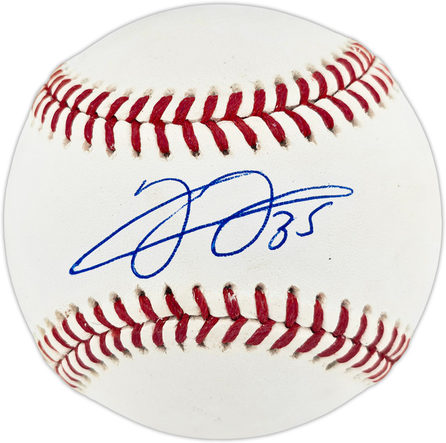 Frank Thomas Autographed Official 2016 World Series Logo Baseball Chicago White Sox Beckett BAS QR #BW34380