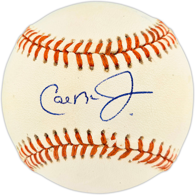Cal Ripken Jr. Autographed Official #8 2131 Logo Baseball Baltimore Orioles Beckett BAS QR #BR51071
