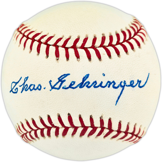 Charlie Gehringer Autographed Official AL Baseball Detroit Tigers PSA/DNA #C32604