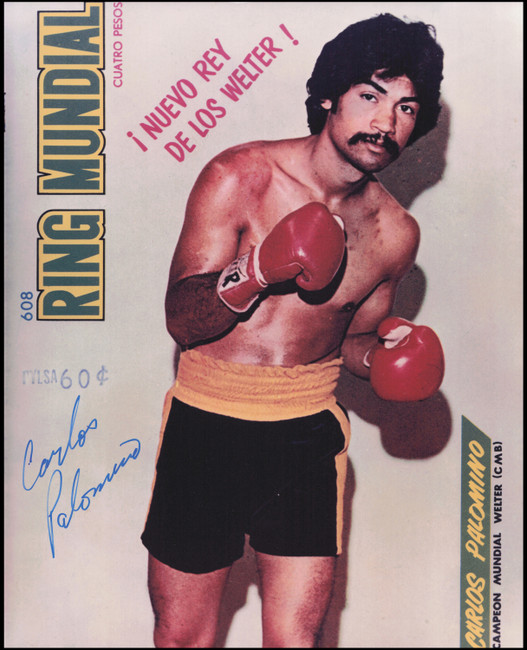 Carlos Palomino Autographed 8x10 Photo SKU #266986