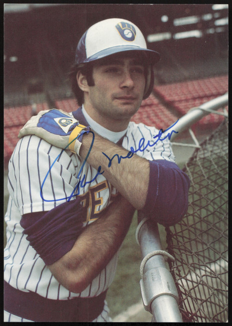 Paul Molitor Autographed Mr. Z's 5x7 Photo Milwaukee Brewers SKU #267035