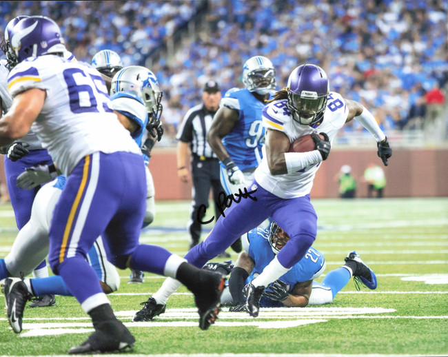 Cordarrelle Patterson Autographed 8x10 Photo Minnesota Vikings SKU #266884