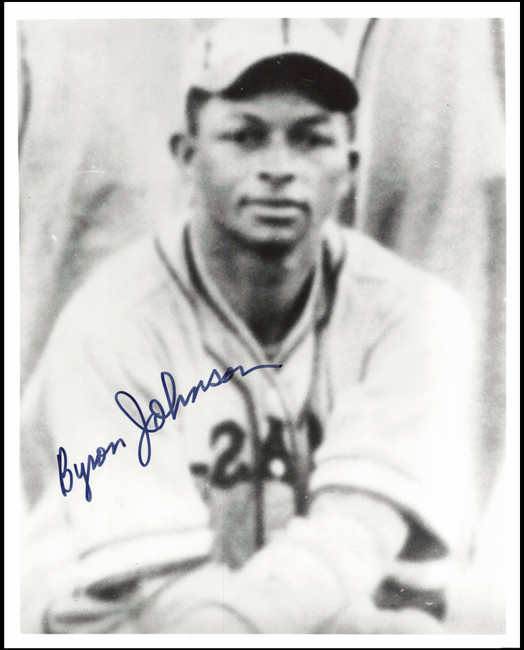 Byron Jackson Autographed 8x10 Photo Negro Leagues SKU #266894