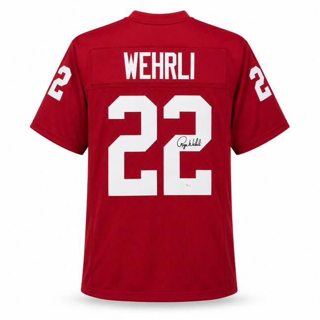 St. Louis Cardinals Roger Wehrli Autographed Red Jersey JSA Stock #267066