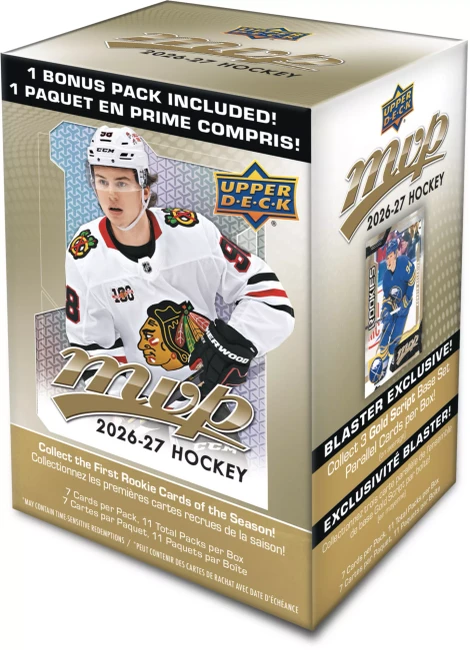 2026-27 Upper Deck MVP Hockey Blaster Box