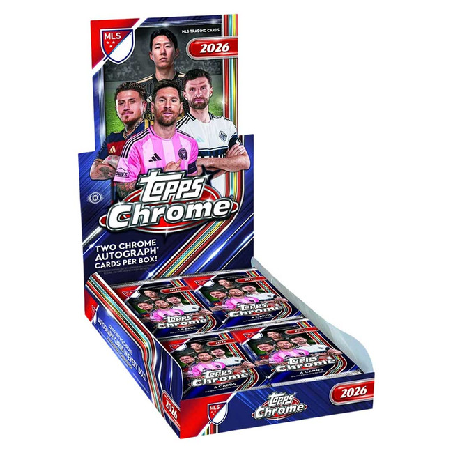 2026 Topps Chrome MLS Soccer Hobby Box