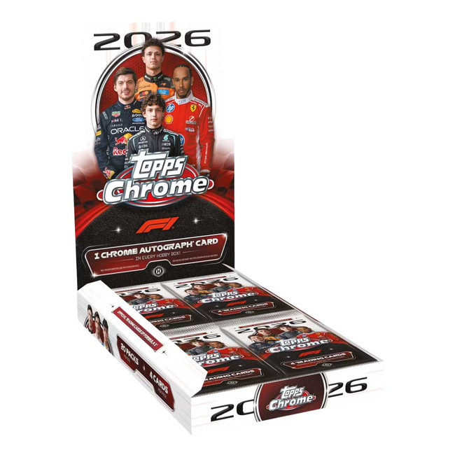 2026 Topps Chrome Formula 1 F1 Racing Hobby Box