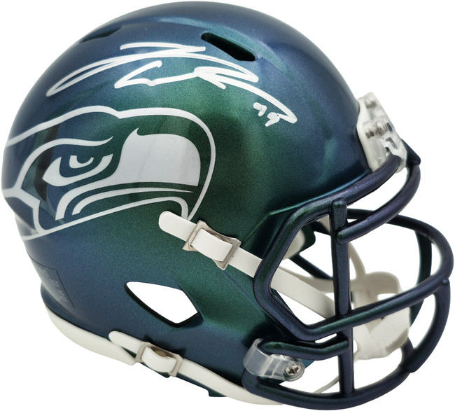 Leonard Williams Autographed Seattle Seahawks Rivalries Speed Mini Helmet Grad Witness Stock #268199