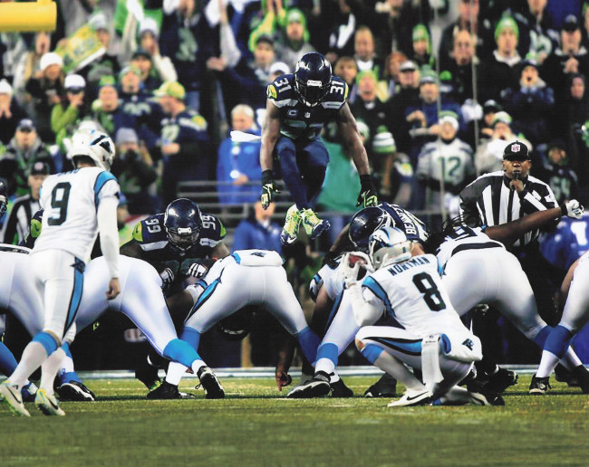 Kam Chancellor - 8x10 Photo #3 (Autograph Ticket Required)