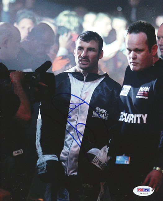 Joe Calzaghe Autographed 8x10 Photo PSA/DNA #S42026