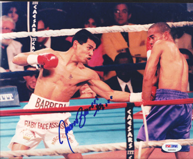 Marco Antonio Barrera Autographed 8x10 Photo PSA/DNA #S48356